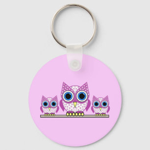 owls key ring