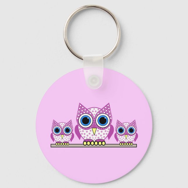 owls key ring (Front)