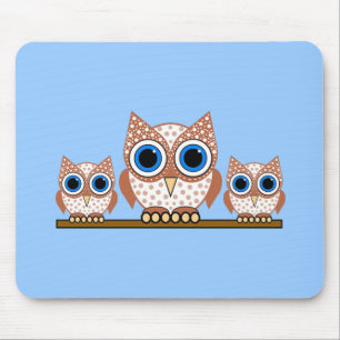 owls mouse mat