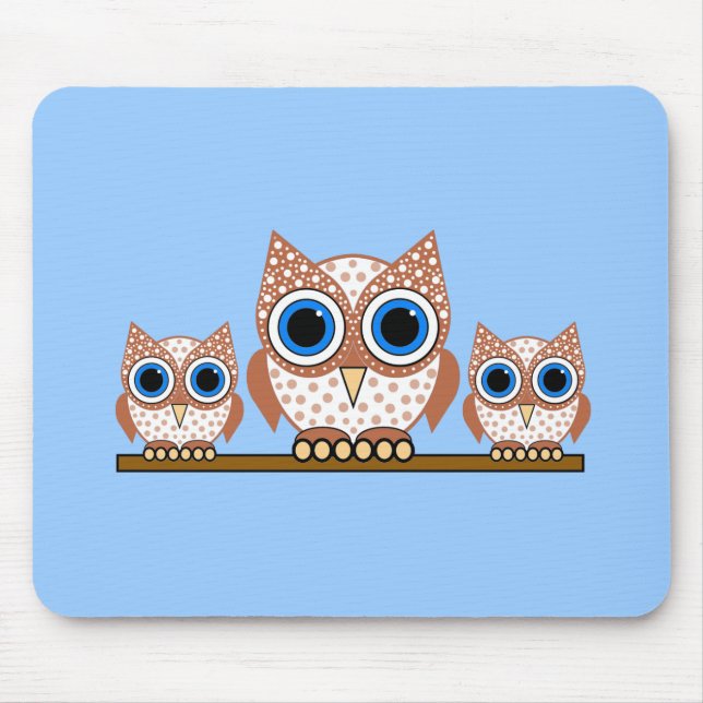 owls mouse mat (Front)
