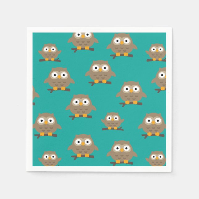Owls Napkins (Front)