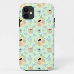 owls pattern iPhone 11 case