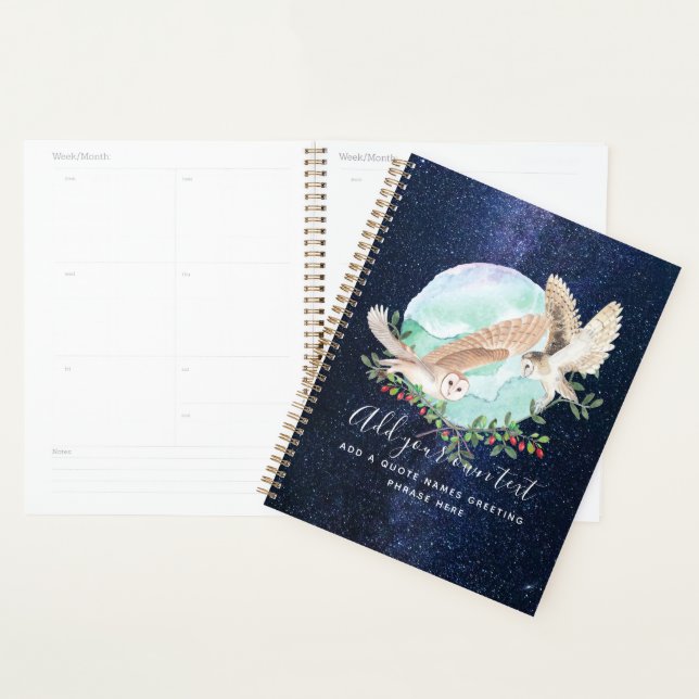 OWLS Personalised Planner (Display)