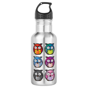 Owls water bottle