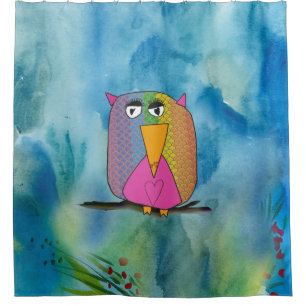 Owly Shower Curtain