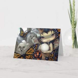 "Owlyn in the Nest" Greeting Card