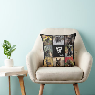 Own 8 x pictures + text cushion