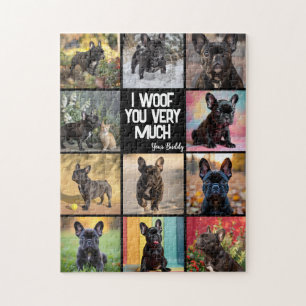 Own 8 x pictures + text  jigsaw puzzle