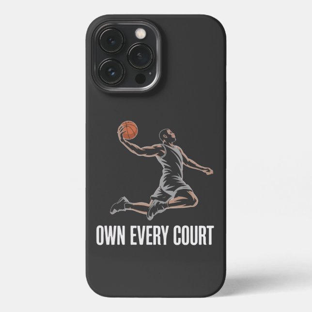 Own Every Court Sports Mixed iPhone Case (Back)