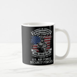 Own Forever The Title Air Force Security Forces Coffee Mug