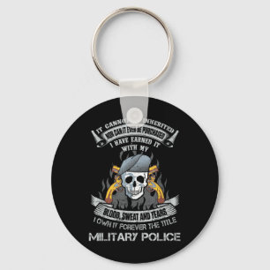 Own Forever The Title Military Police Us Army Mp V Key Ring