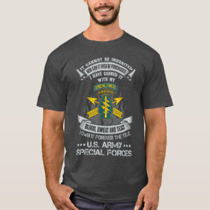 Own Foreverheitle US Special Forces Veteran Green T-Shirt