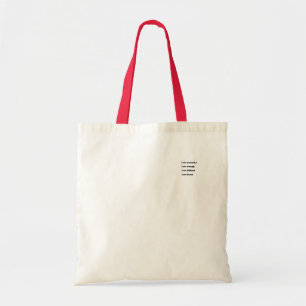 Own-love fabric bag