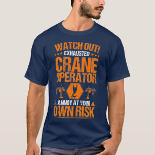 Own Risk Crane Operator Premium T-Shirt