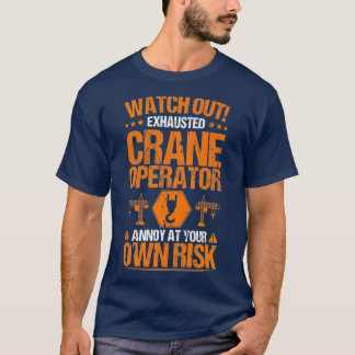 Own Risk Crane Operator Premium T-Shirt