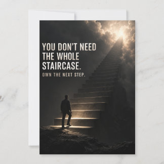 Own The Next Step Holiday Card