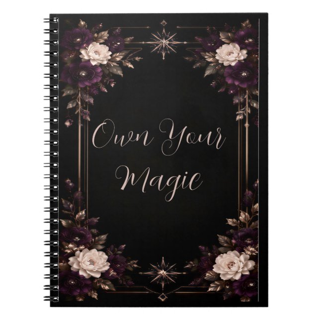  Own Your Magic Notebook (Front)