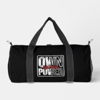 Own Your Power – Bold Motivational Quote Design