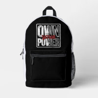 Own Your Power – Bold Motivational Quote Design