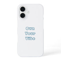 Own Your Vibe - Stylish iPhone 16 Back Case
