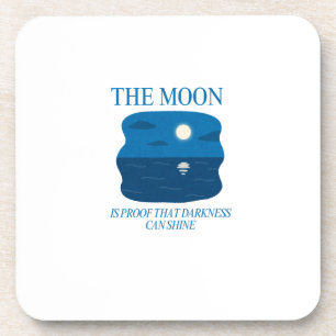 Own Your Weird - Bold Grunge Typography Coaster