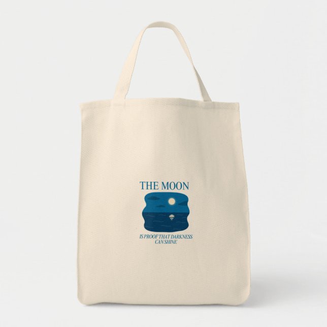 Own Your Weird - Bold Grunge Typography Tote Bag (Front)