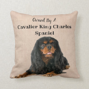 Owned by a Cavalier King Charles Spaniel Dog Cushion