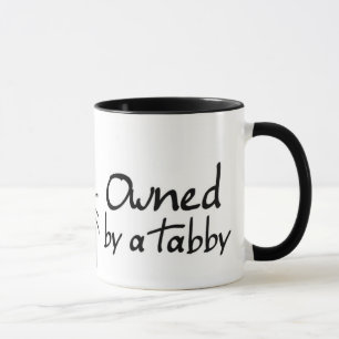 owned tabby mug
