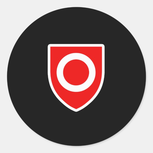 Ownership Pride Classic Round Sticker (Front)