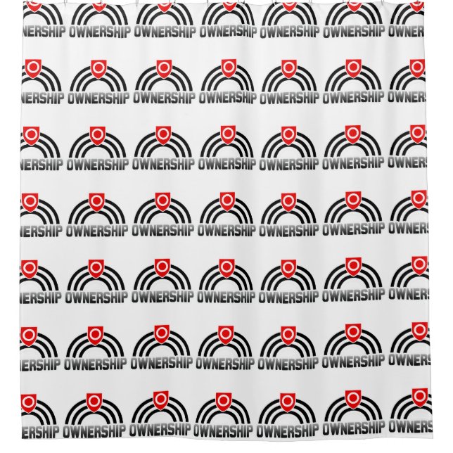Ownership Pride Shower Curtain (Front)