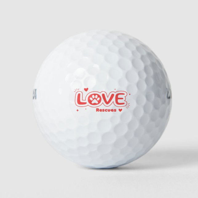OWRAssist Love Rescues Golf Balls (Front)