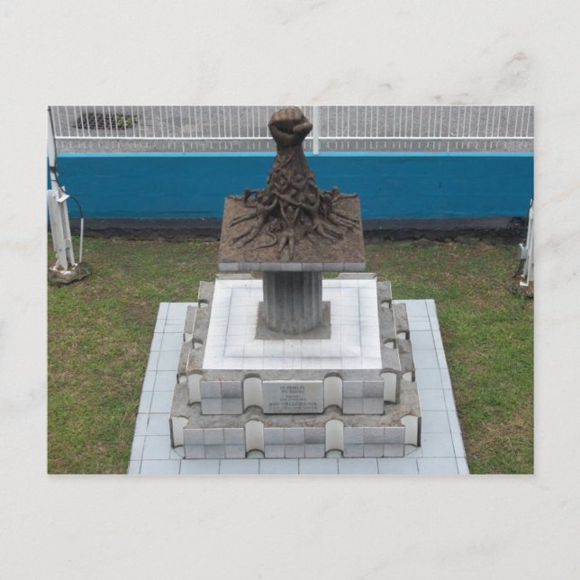 OWTU Fist, San Fernando, Trinidad Postcard (Front)