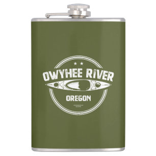 Owyhee River, Oregon Hip Flask
