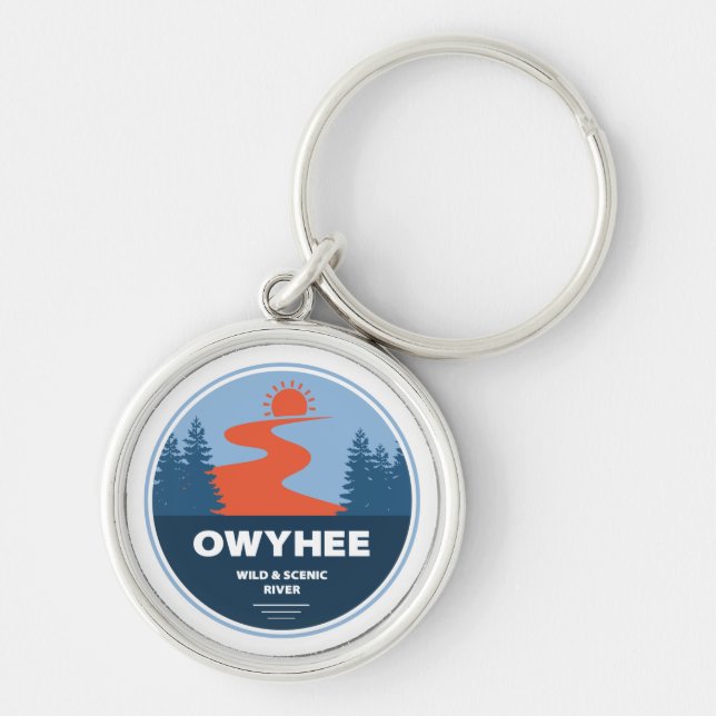 Owyhee Wild And Scenic River Key Ring (Front)