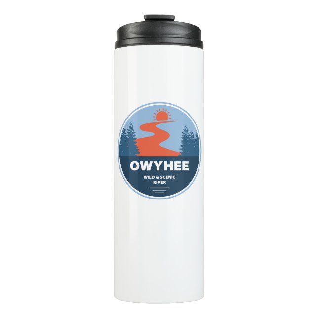 Owyhee Wild And Scenic River Thermal Tumbler (Front)