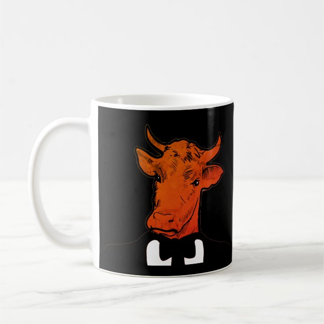 ox, animal ,  coffee mug (Left)