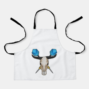 Ox at Darts with Dart Apron