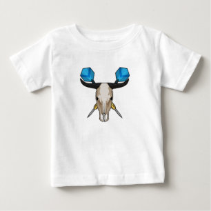 Ox at Darts with Dart Baby T-Shirt