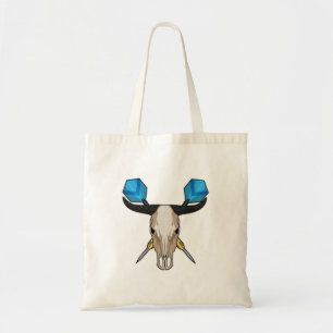 Ox at Darts with Dart Tote Bag