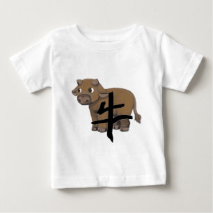 Ox with character baby T-Shirt