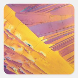 Oxalic Acid Crystals Square Sticker