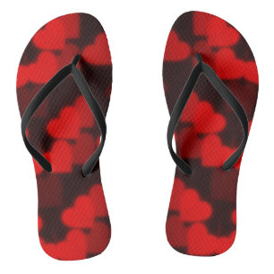oxblood hearts flip flops shoes sandals