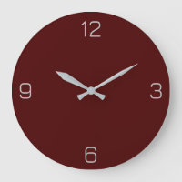 Oxblood Red 4A0000 Colour with Add Your Name Optio