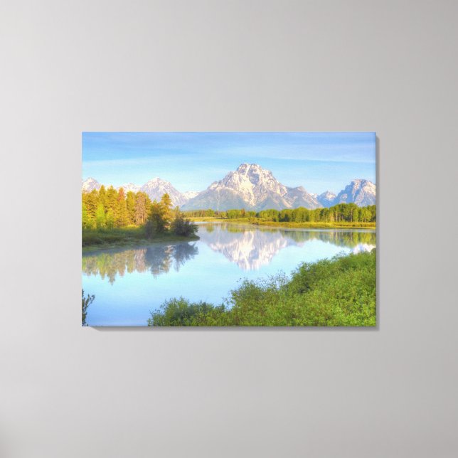 Oxbow Bend Canvas Print (Front)