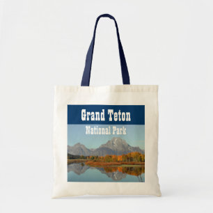 Oxbow Bend, Mount Moran Reflection, Grand Teton NP Tote Bag