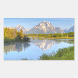 Oxbow Bend Rectangular Sticker
