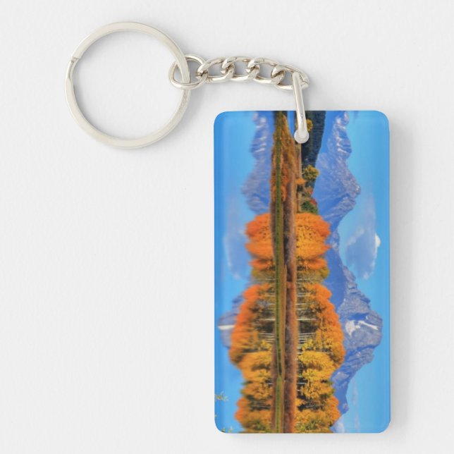 Oxbow Bend Sunrise Key Ring (Front)