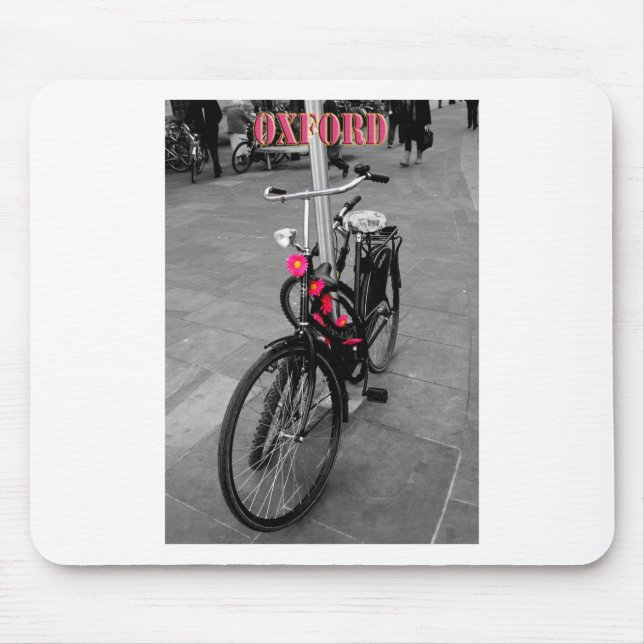 Oxford bike mouse mat (Front)