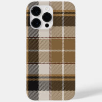 Oxford Black and Tan Plaid 