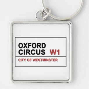 Oxford Circus Lodon England Key Ring
